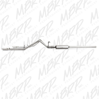 MBRP 2006-2008 Dodge Ram Hemi 1500 5.7L SC/CC-SB Cat Back Dual Split Rear - eliteracefab.com