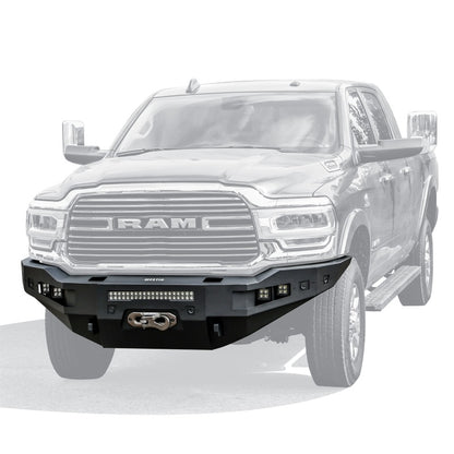Westin 19-21 Ram 2500/3500 Pro-Series Front Bumper - Textured Black Westin