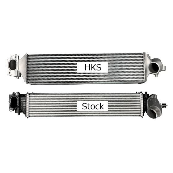 HKS Intercooler Kit w/o Piping Honda Civic Type R FK8 - eliteracefab.com