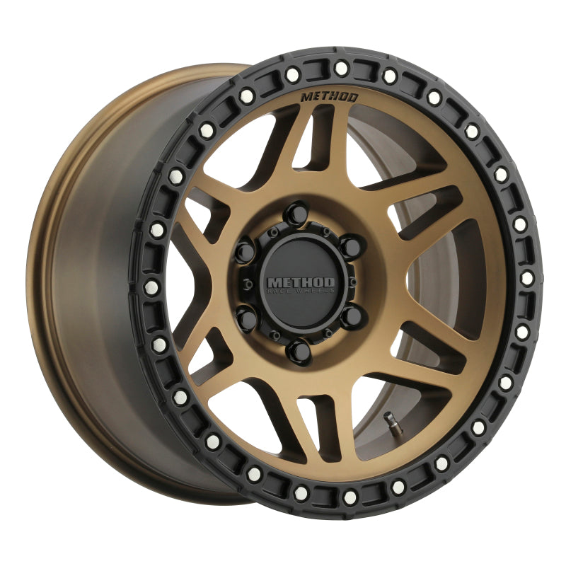 Method MR312 17x9 -12mm Offset 6x5.5 106.25mm CB Method Bronze/Black Street Loc Wheel - eliteracefab.com