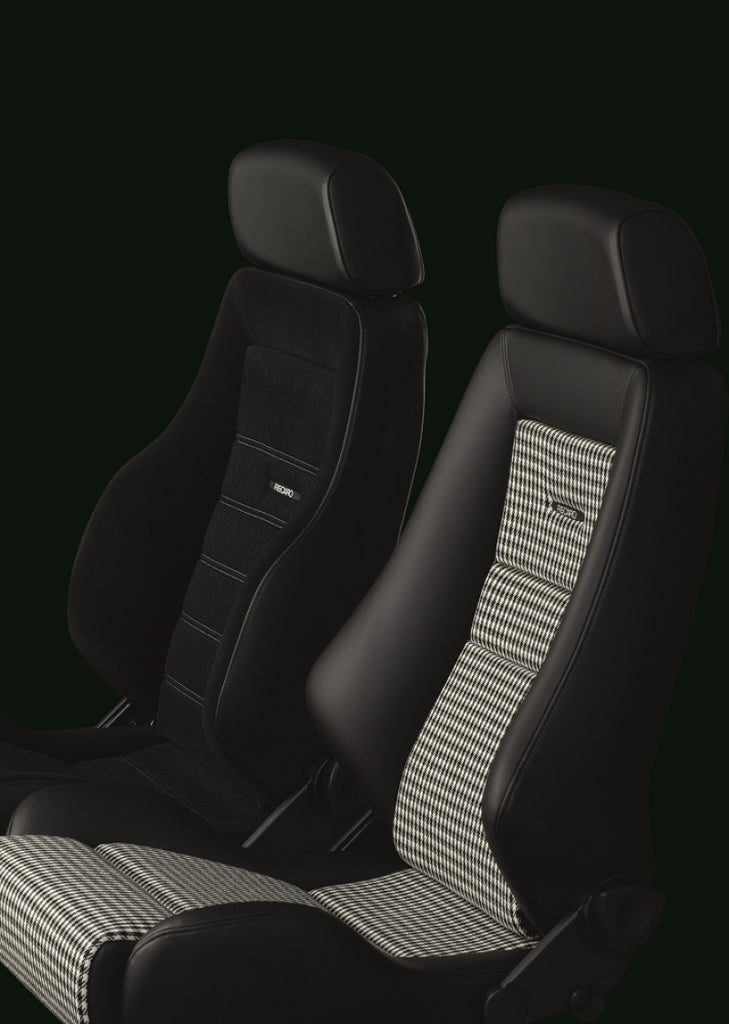 Recaro Classic LS Seat - Black Leather/Classic Corduroy