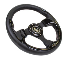 Load image into Gallery viewer, NRG Reinforced Sport Steering Wheel 320mm Black Trim - eliteracefab.com