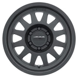 Method MR704 17x8.5 0mm Offset 8x6.5 130.81mm CB Matte Black Wheel