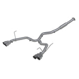 MBRP 2015-2021 Subaru WRX/ WRX STI 2.0L/ 2.5L 3in/2.5in Cat-Back Exhaust, T304 Quad Rear Exit (Race Profile) - S4802304