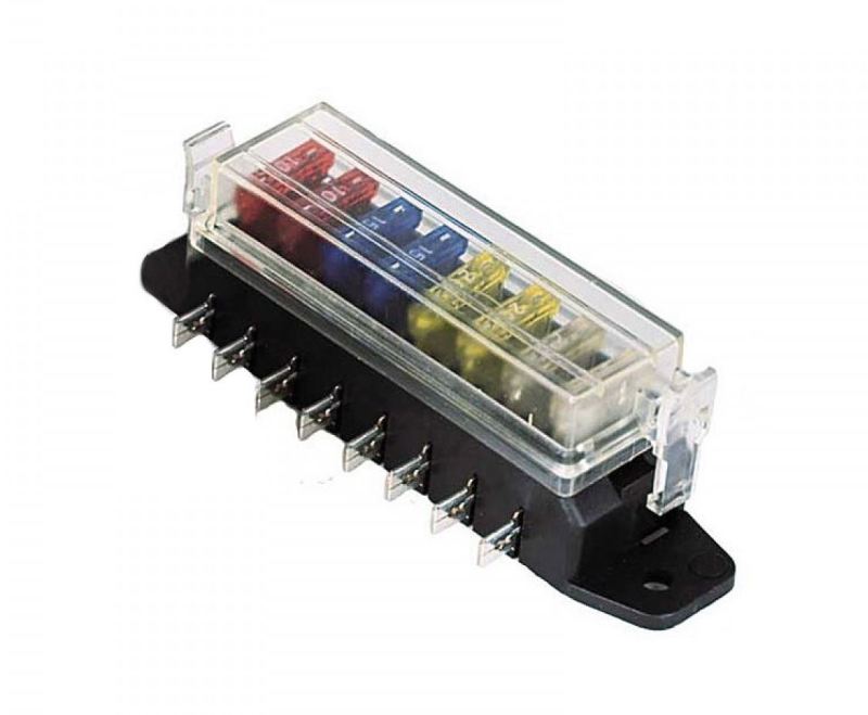 Hella 8-Way Lateral Single Fuse Box - eliteracefab.com