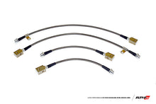 Load image into Gallery viewer, AMS Performance 2009+ Nissan GT-R R35 Alpha Short Route Style Stainless Steel Brake Lines - eliteracefab.com