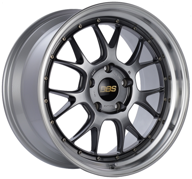 BBS LM-R 19x9.5 5x130 ET40 CB71.6 Diamond Black Center Diamond Cut Lip Wheel BBS