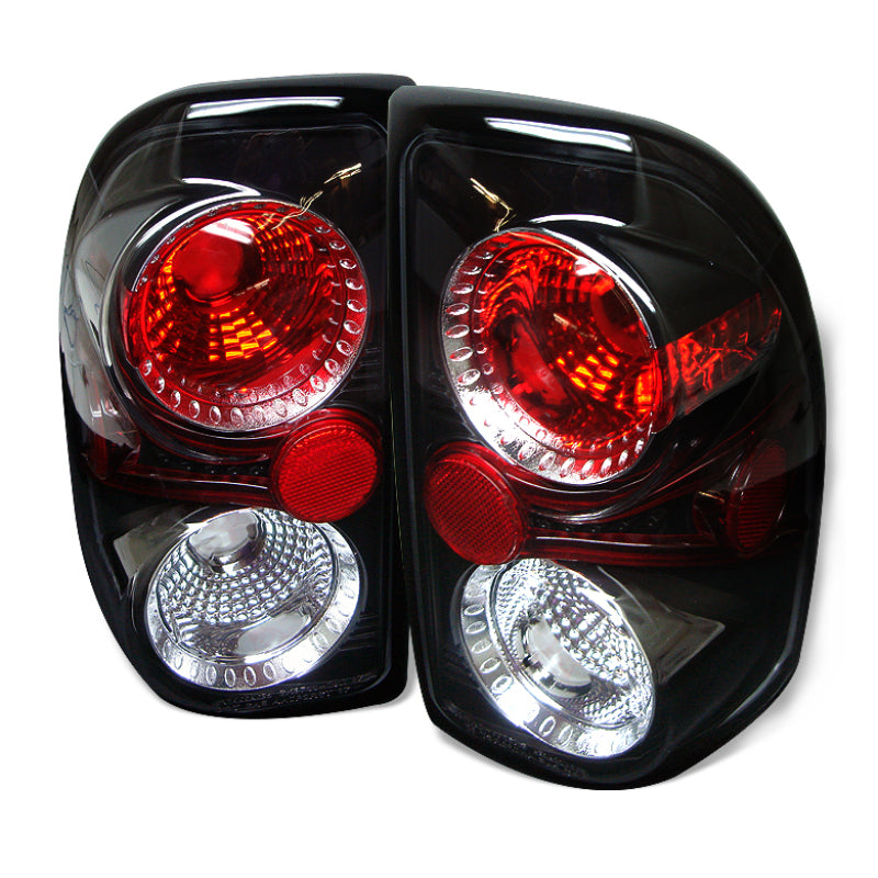 Spyder Dodge Dakota 97-04 Euro Style Tail Lights Black ALT-YD-DDAK97-BK - eliteracefab.com