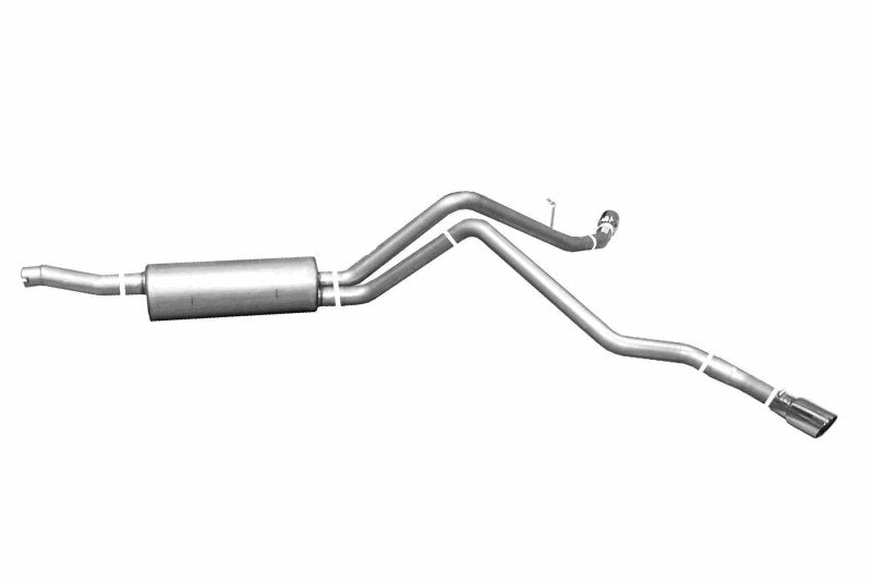 Gibson 99-02 Ford Expedition XLT 4.6L 2.5in Cat-Back Dual Extreme Exhaust - Stainless Gibson