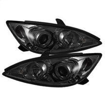 Load image into Gallery viewer, Spyder Toyota Camry 02-06 Projector Headlights LED Halo LED Smoke High H1 Low H1 PRO-YD-TCAM02-HL-SM - eliteracefab.com