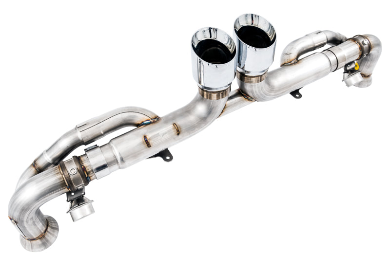 AWE Tuning Porsche 991 GT3 / RS SwitchPath Exhaust - Chrome Silver Tips AWE Tuning