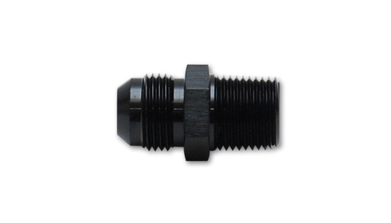 Vibrant -6AN to 3/8in NPT Straight Adapter Fitting - Aluminum - eliteracefab.com