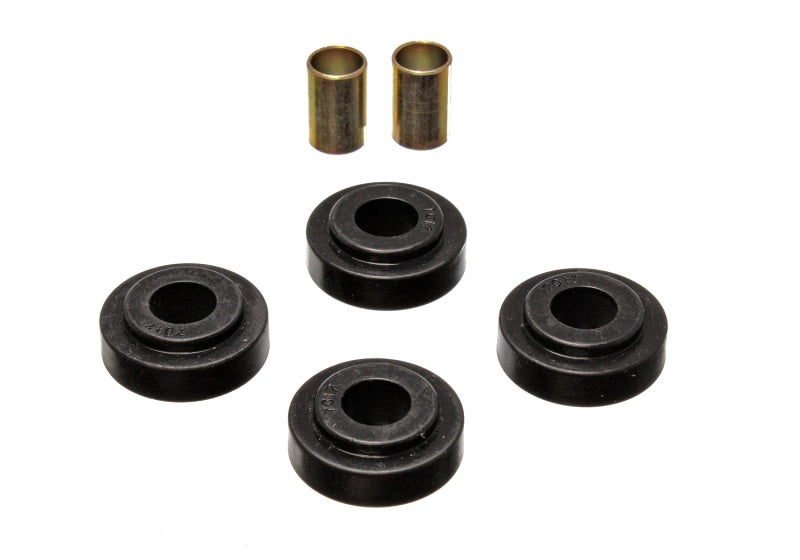 Energy Suspension 79-85 Mazda RX7 Black Front Strut Rod Bushing Set - eliteracefab.com