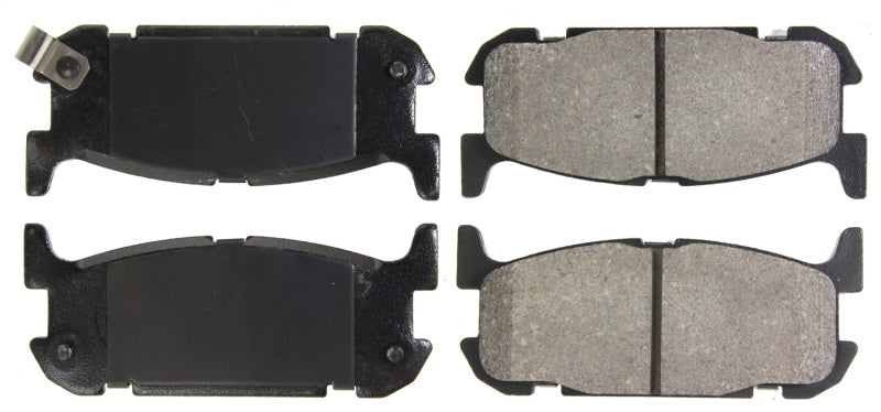 STOPTECH PERFORMANCE 01-05 MIATA W/ SPORT SUSPENSION REAR BRAKE PADS D891, 309.08910 - eliteracefab.com