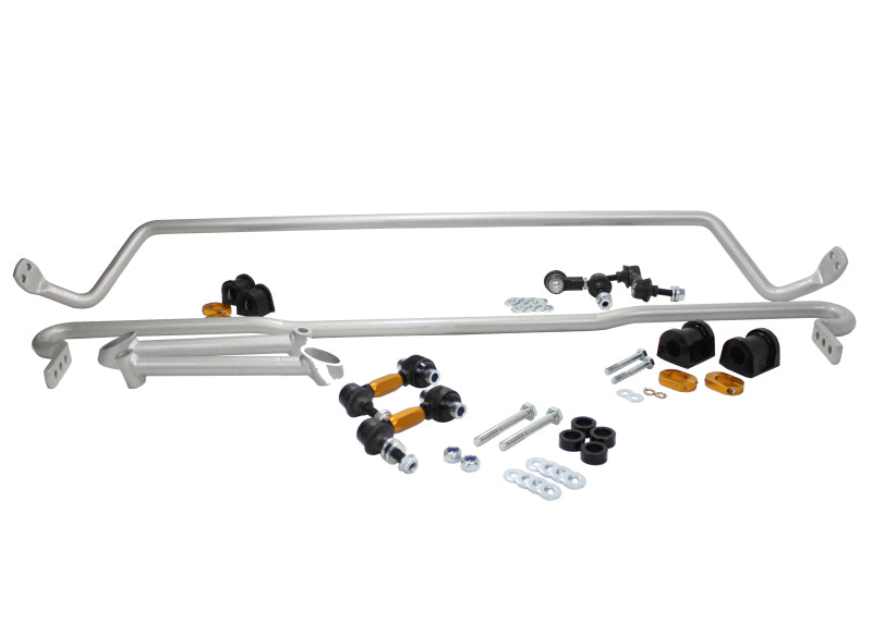 Whiteline 08-14 Subaru WRX / 11-14 WRX Front And Rear Sway Bar Kit - eliteracefab.com