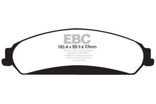 Load image into Gallery viewer, EBC 11+ Chrysler 300C 5.7 Yellowstuff Front Brake Pads - eliteracefab.com