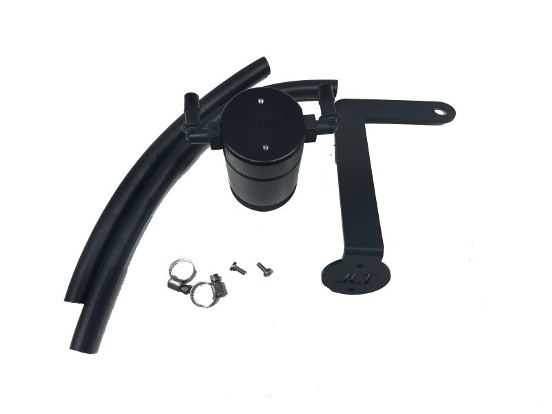 J&L 10-15 Chevrolet Camaro LS3 6.2L Passenger Side Oil Separator 3.0 - Black Anodized - eliteracefab.com