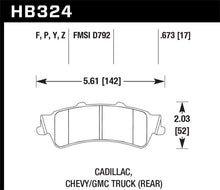 Load image into Gallery viewer, Hawk Performance HPS Brake Pads - HB324F.673