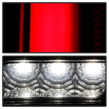 Load image into Gallery viewer, Spyder 10-12 Ford Mustang Light Bar Seq Turn Signal LED Tail Lights - Smoke ALT-YD-FM10-LED-SM - eliteracefab.com