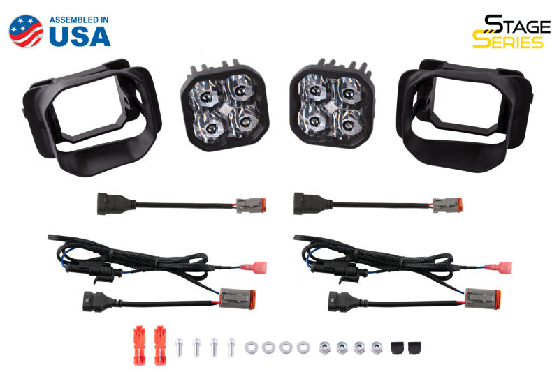 Diode Dynamics SS3 Sport Type F2 Kit ABL - White SAE Fog Diode Dynamics