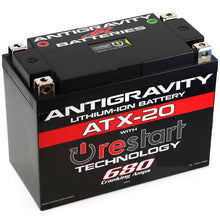 Load image into Gallery viewer, Antigravity YTX20 Lithium Battery w/Re-Start - eliteracefab.com