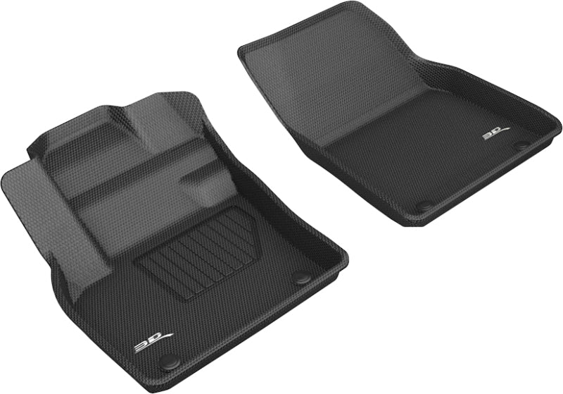 3D MAXpider L1VV03011509 2019-2020 Volvo XC40 Kagu 1st Row Floormat - Black 3D MAXpider