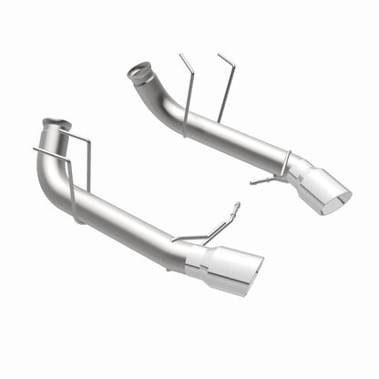 MagnaFlow 13 Ford Mustang Dual Split Rear Exit Stainless Axle-Back Cat Back Exhaust (Competition) Magnaflow