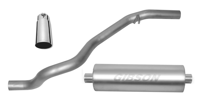 Gibson 96-97 Jeep Grand Cherokee Laredo 4.0L 2.5in Cat-Back Single Exhaust - Stainless Gibson