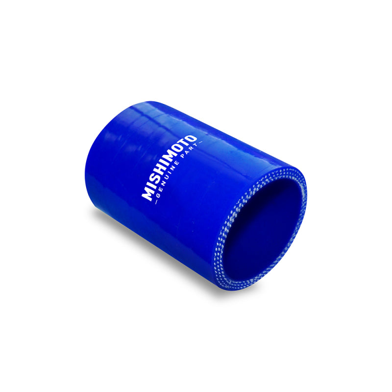 Mishimoto 3.5 Inch Straight Coupler - Blue - eliteracefab.com