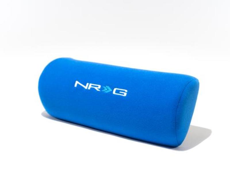 NRG Bucket Seat Extra Firm Half Moon Lumbar Support Blue 1pc - SC-LC BL