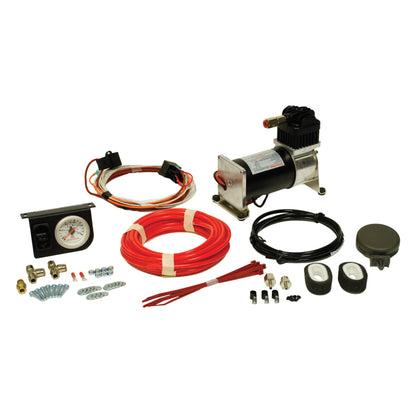 Firestone Air-Rite Air Command I Heavy Duty Air Compressor System w/Single Analog Gauge (WR17602097) - eliteracefab.com