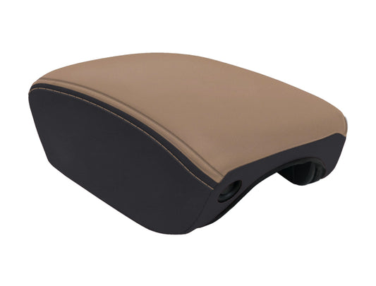 PRP  2018+ Jeep Wrangler JL / Jeep Gladiator JT Center Console Cover - Black/Tan B103-04