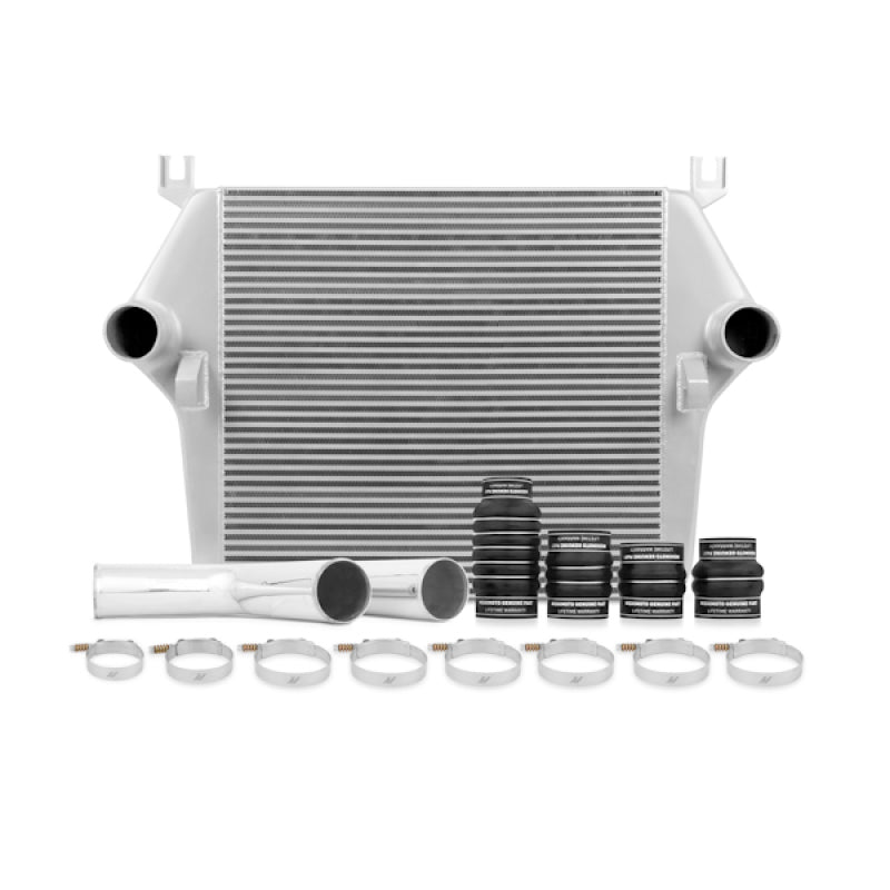 Mishimoto 03-07 Dodge 5.9L Cummins Intercooler Kit w/ Pipes (Silver) - eliteracefab.com