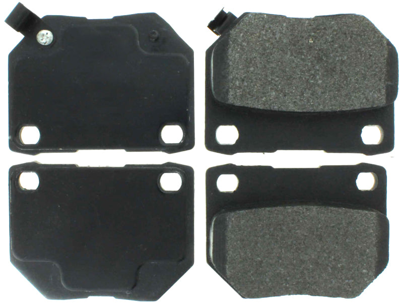 STOPTECH PERFORMANCE 06-07 SUBARU IMPREZA WRX (EXC STI) REAR BRAKE PADS, 309.04611 - eliteracefab.com