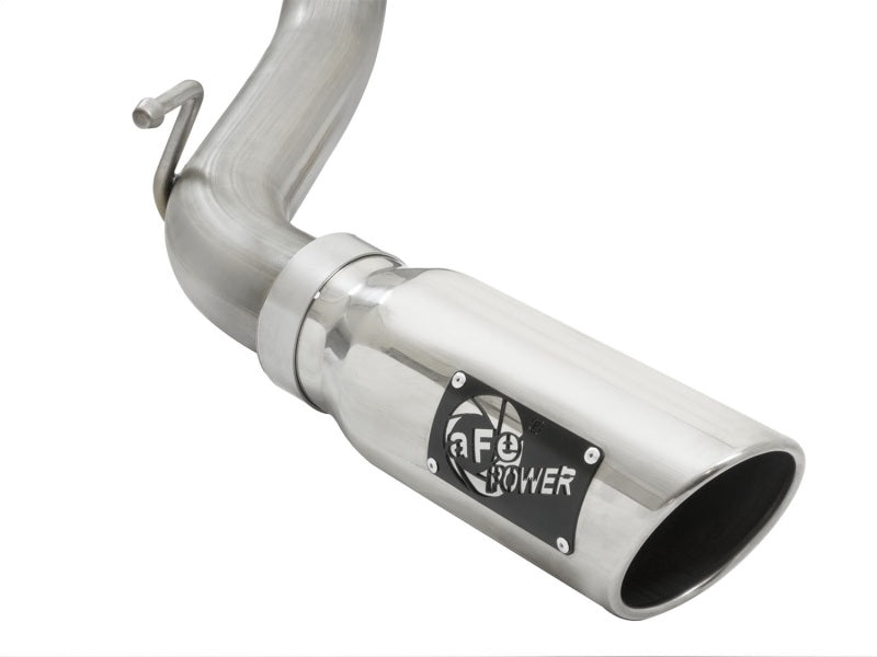 aFe MACHForce XP Cat-Back SS Exhaust w/ Polished Tips 16 Toyota Tacoma V6-3.5L - eliteracefab.com