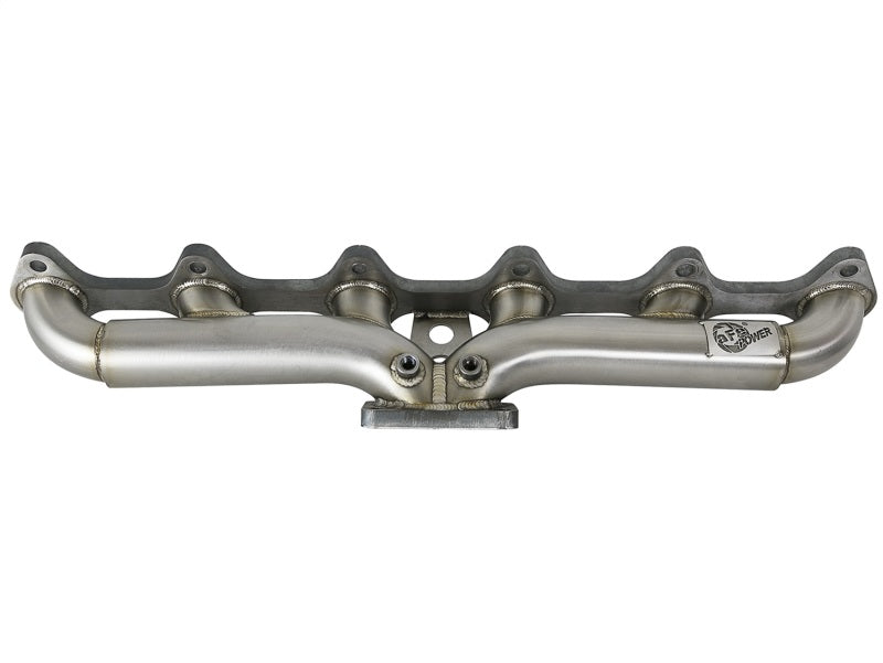 aFe Twisted Steel Header Turbo Manifold (T3) 98.5-02 Dodge Diesel Trucks L6 5.9L (td) - eliteracefab.com