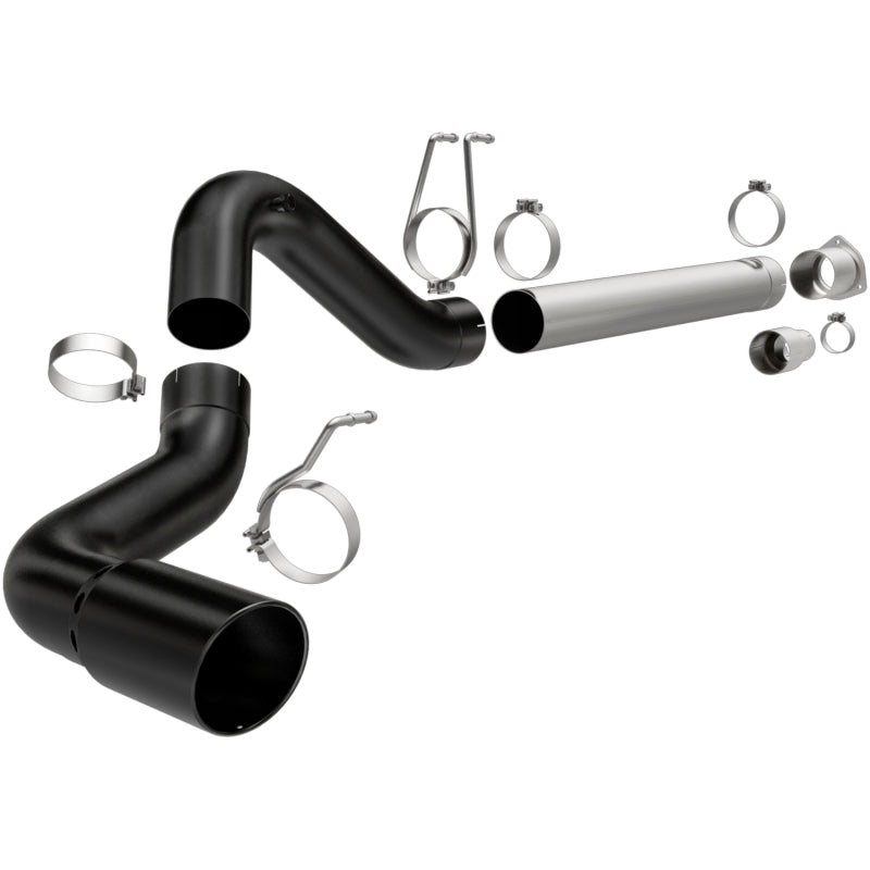 MagnaFlow 07.5-17 Ford F-250/F-350 6.4L/6.7L 409 SS DPF Back Exhaust - Black - eliteracefab.com