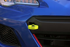 Perrin Tow Hook Kit - Front 2018+ Subaru WRX/STI - Neon Yellow - eliteracefab.com