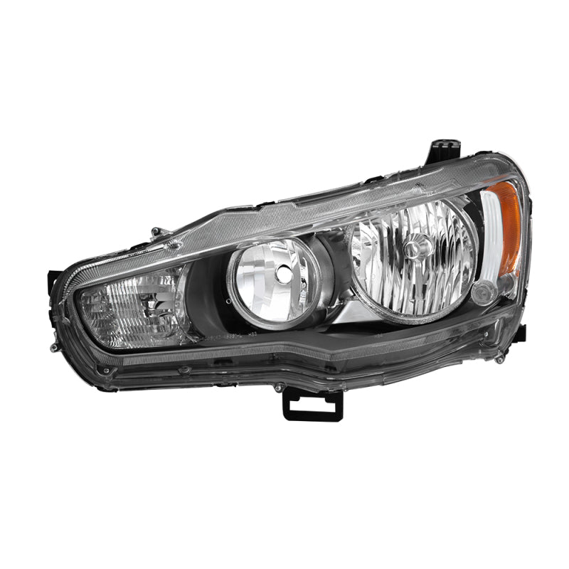 xTune Mitsubishi Lancer 08-15 Driver Side Headlights - OEM Left HD-JH-ML08-OE-L - eliteracefab.com