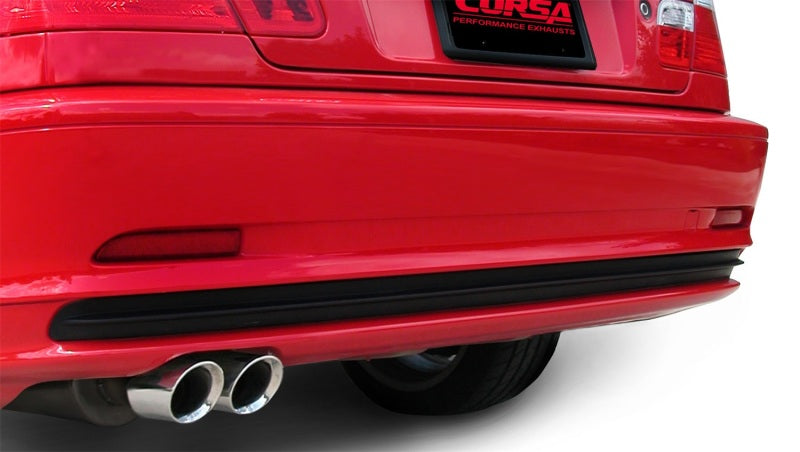 Corsa 01-06 BMW 325i/ci Convertible E46 Polished Sport Axle-Back Exhaust CORSA Performance