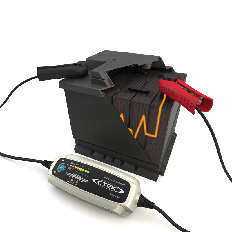 CTEK Battery Charger - MUS 4.3 Test & Charge - 12V CTEK