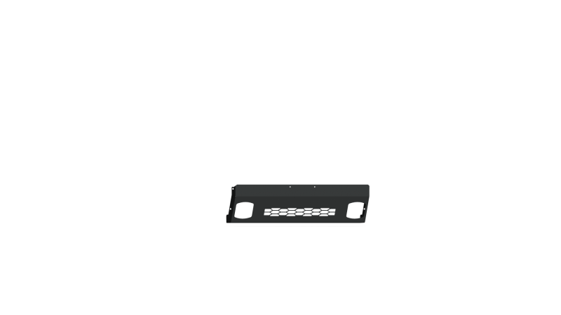 Road Armor 18-20 Ford F-150 Vaquero Front Non-Winch Plate - Tex Blk Road Armor