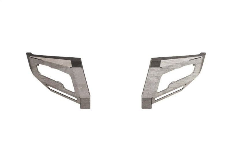 Road Armor 15-19 GMC 2500 iDentity Front Bumper Components - Standard End Pods - Raw Road Armor