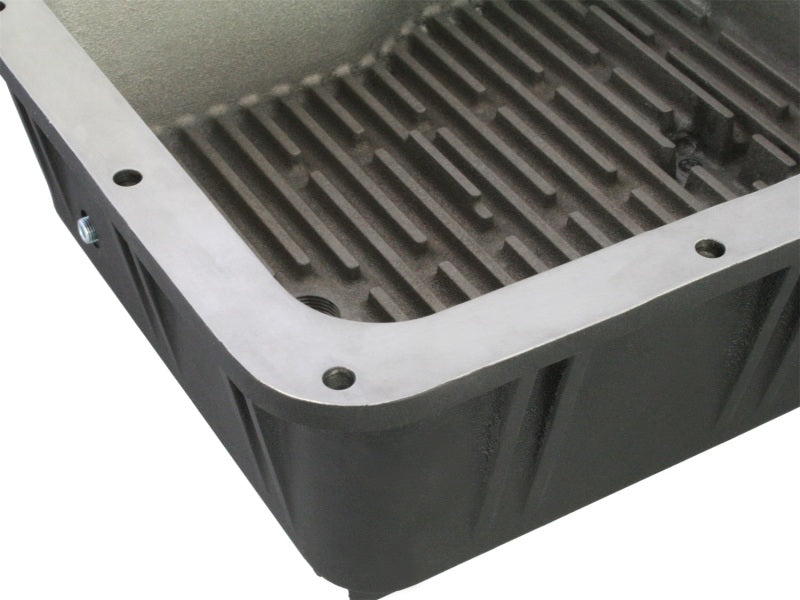 aFe Power Cover Trans Pan Machined Trans Pan GM Diesel Trucks 01-12 V8-6.6L Machined - eliteracefab.com