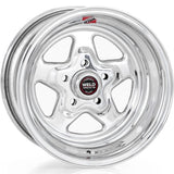 Weld ProStar 15x15 / 5x4.5 BP / 6.5in. BS Polished Wheel - Non-Beadlock