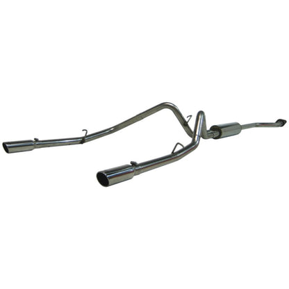 MBRP 2003-2007 Chev/GMC 1500 Classic 4.8/5.3L EC/CC-SB Cat Back Dual Split Rear - eliteracefab.com