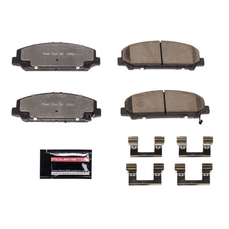 Power Stop 05-10 Infiniti QX56 Front Z36 Truck & Tow Brake Pads w/Hardware PowerStop