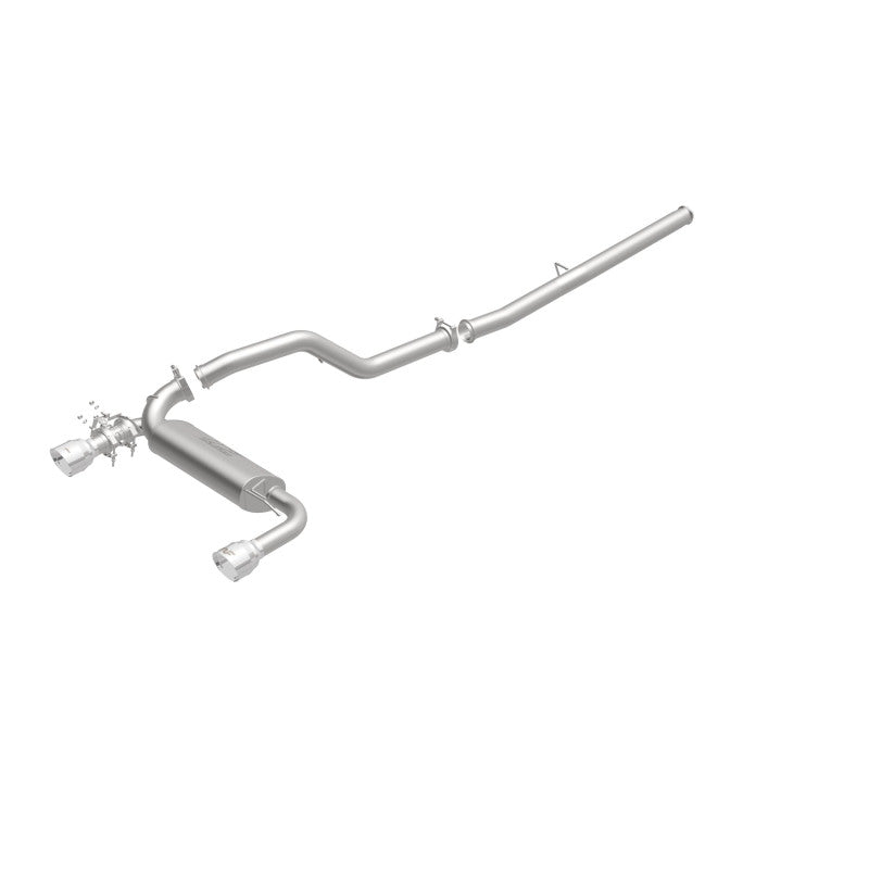 MagnaFlow Cat-Back 2016 Ford Focus RS 3in SS Dual Outlet 4.5in Polished Tips Magnaflow