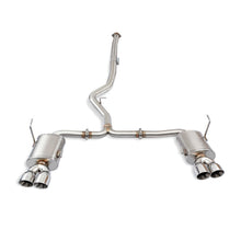 Load image into Gallery viewer, Mishimoto 2015 Subaru WRX 3in Stainless Steel Cat-Back Exhaust - eliteracefab.com