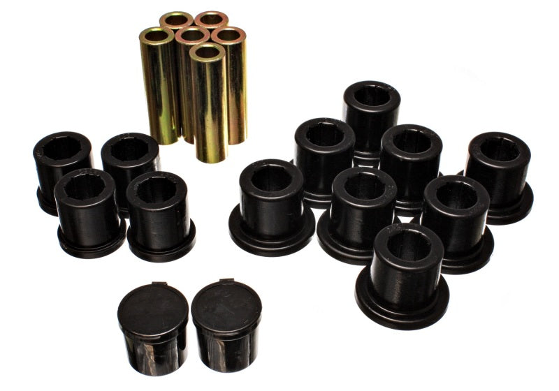 Energy Suspension Rear Spring Bushing Set - Black - eliteracefab.com